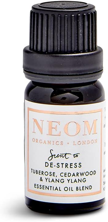 NEOM- Tuberose, Cedarwood & Ylang Ylang Luxury Essential Oil, 10ml | Scent to De-Stress | Deep & Sensual-1