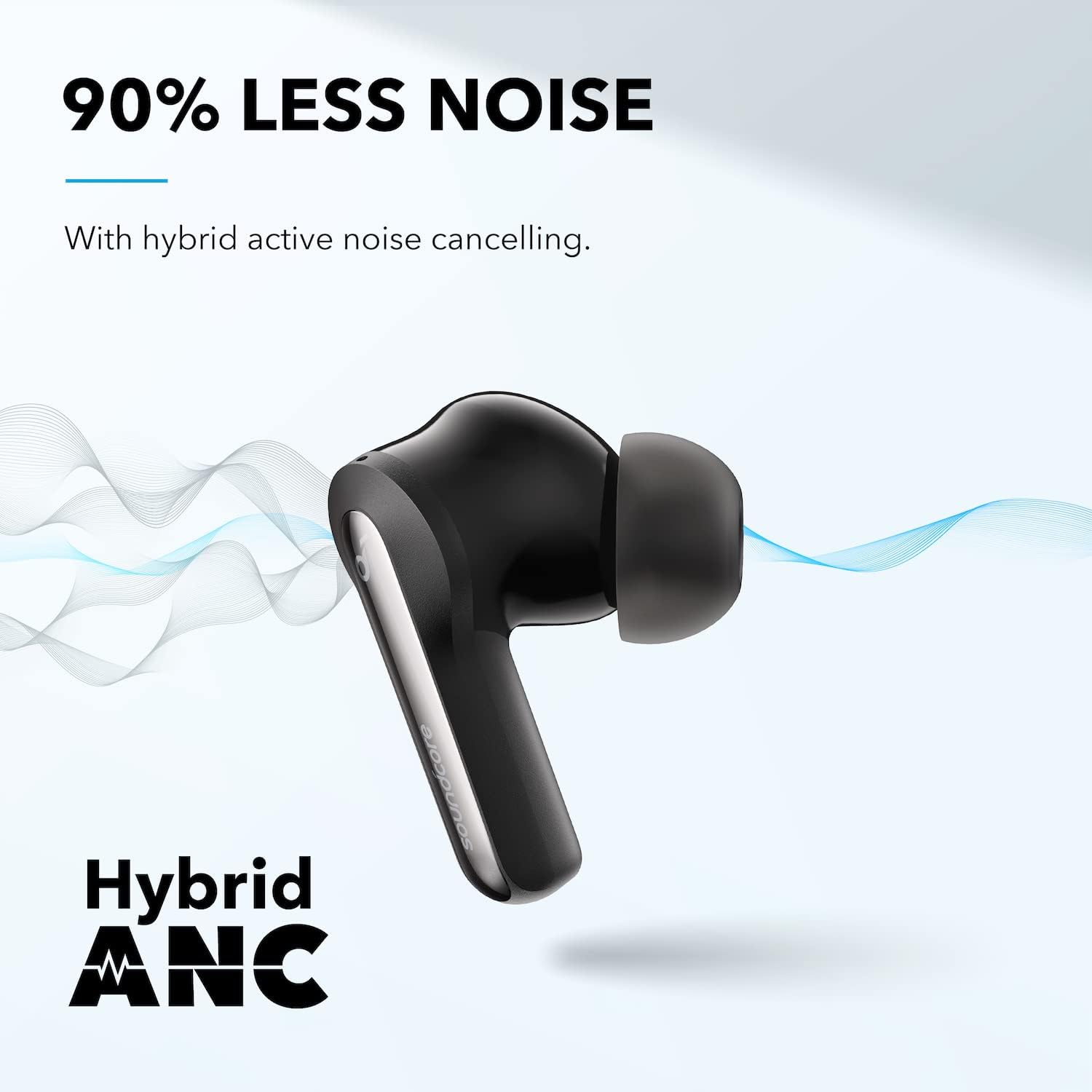 soundcore by Anker P3i Hybrid Active Noise Cancelling Earbuds, Wireless Earbuds with 4 Mics, AI-Enhanced Calls, 10mm Drivers, Powerful Sound, App for Custom EQ, 36H Playtime, Fast Charging-1