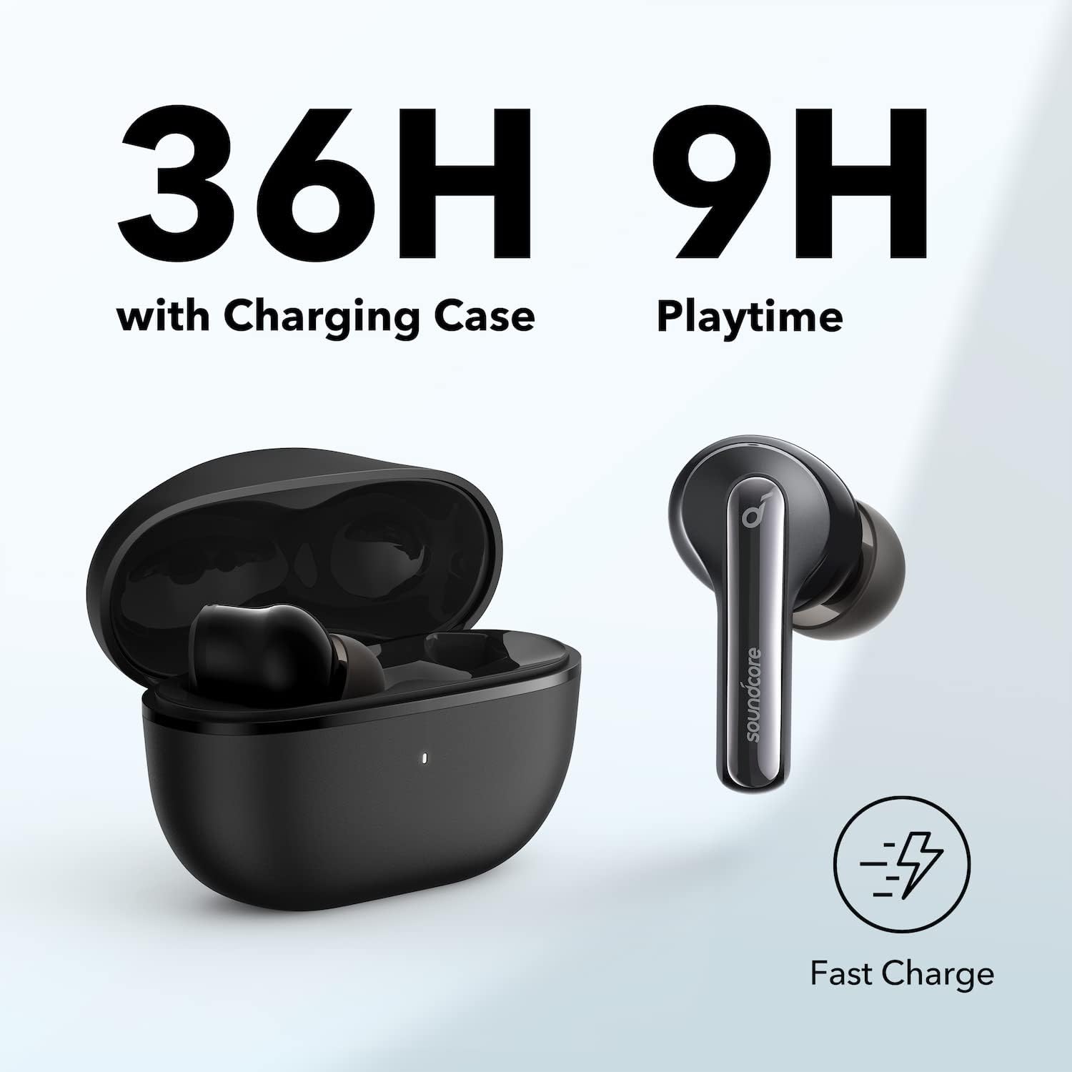 soundcore by Anker P3i Hybrid Active Noise Cancelling Earbuds, Wireless Earbuds with 4 Mics, AI-Enhanced Calls, 10mm Drivers, Powerful Sound, App for Custom EQ, 36H Playtime, Fast Charging-5