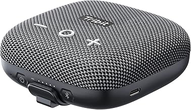 Tribit Bluetooth Portable Outdoor Speaker: Wireless Waterproof Speakers with Powerful Loud Sound Wireless Stereo Pairing IP67 and Built-in XBass for Outdoor Travel Biking-StormBox Micro 2