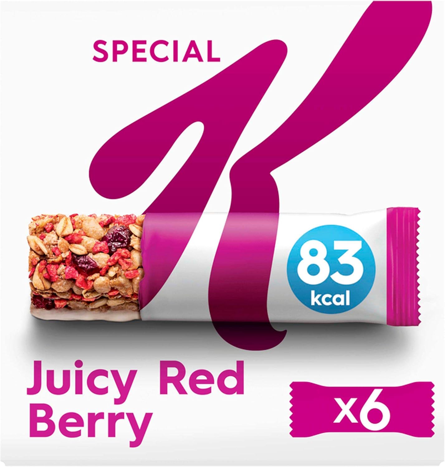 Special K Red Berry Cereal Bar, 6 x 21.5g-1