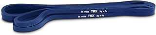 TRX Training Strength Band, Full-Body Resistance Band for Home and Gym Use, Resistance Band for Working Out, (5 lbs - 15 lbs), (Blue)