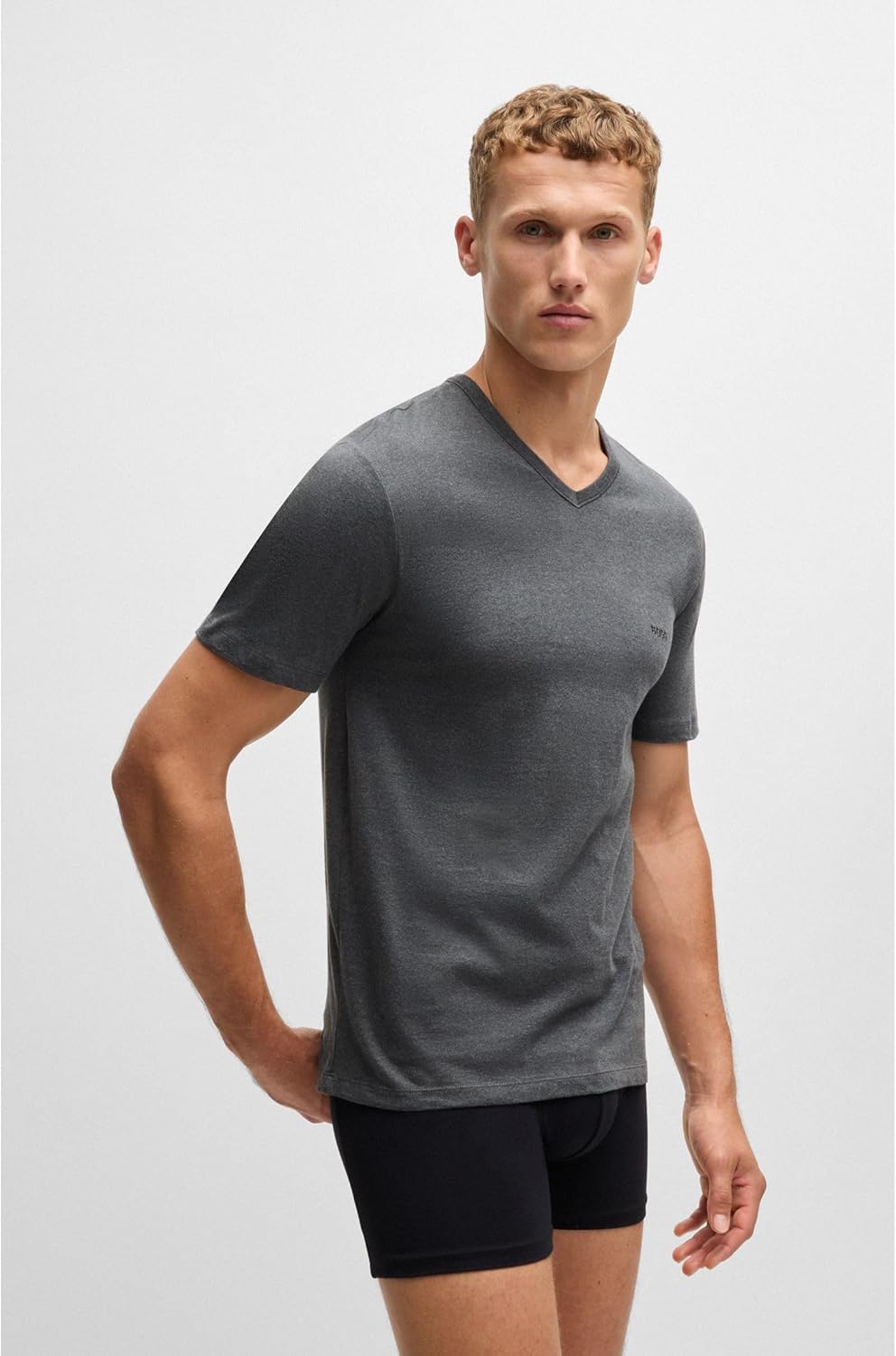 HUGO BOSS Men's T-Shirt (Pack of 3)-1