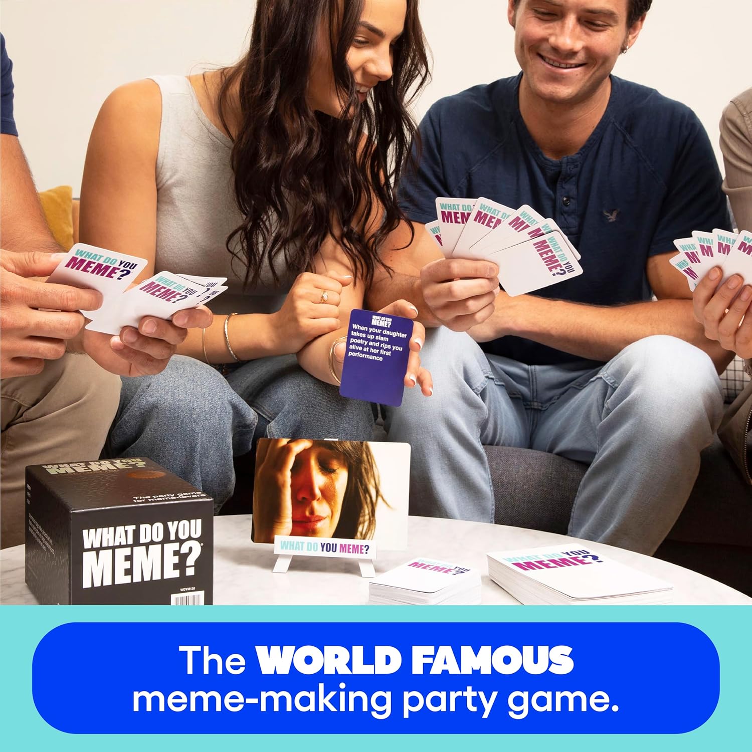 WHAT DO YOU MEME? Core Game Black Edition - The Hilarious Adult Party Game for Meme Lovers-1