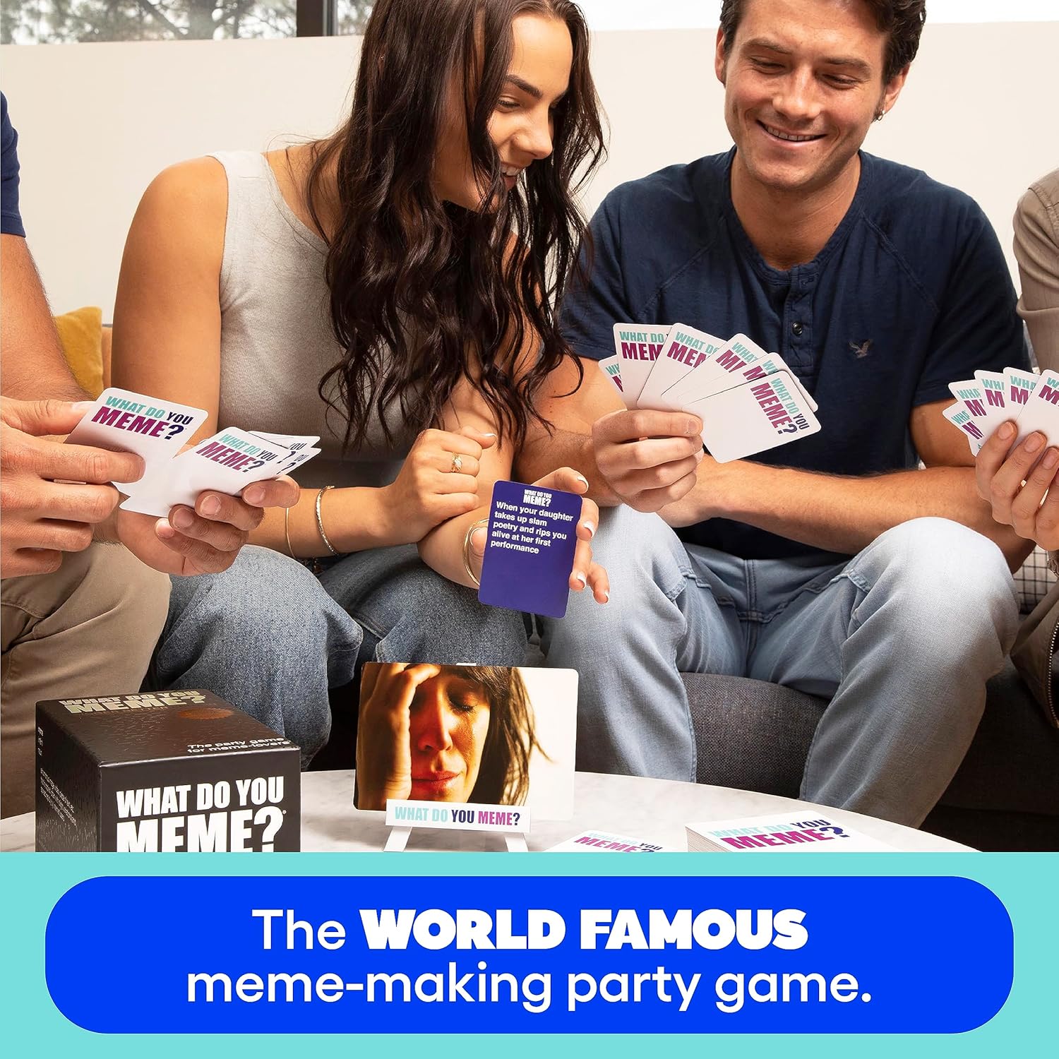 WHAT DO YOU MEME? Core Game Black Edition - The Hilarious Adult Party Game for Meme Lovers-4