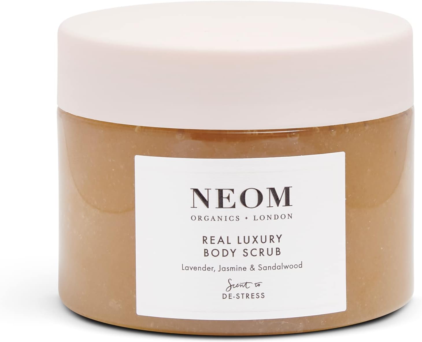 NEOM- Real Luxury Body Scrub | Luxury Body Scrub | Lavender & Sandalwood | 100% Natural Fragrance | Scent to De-Stress | Organic Vegan Hydrating Body Scrub-5