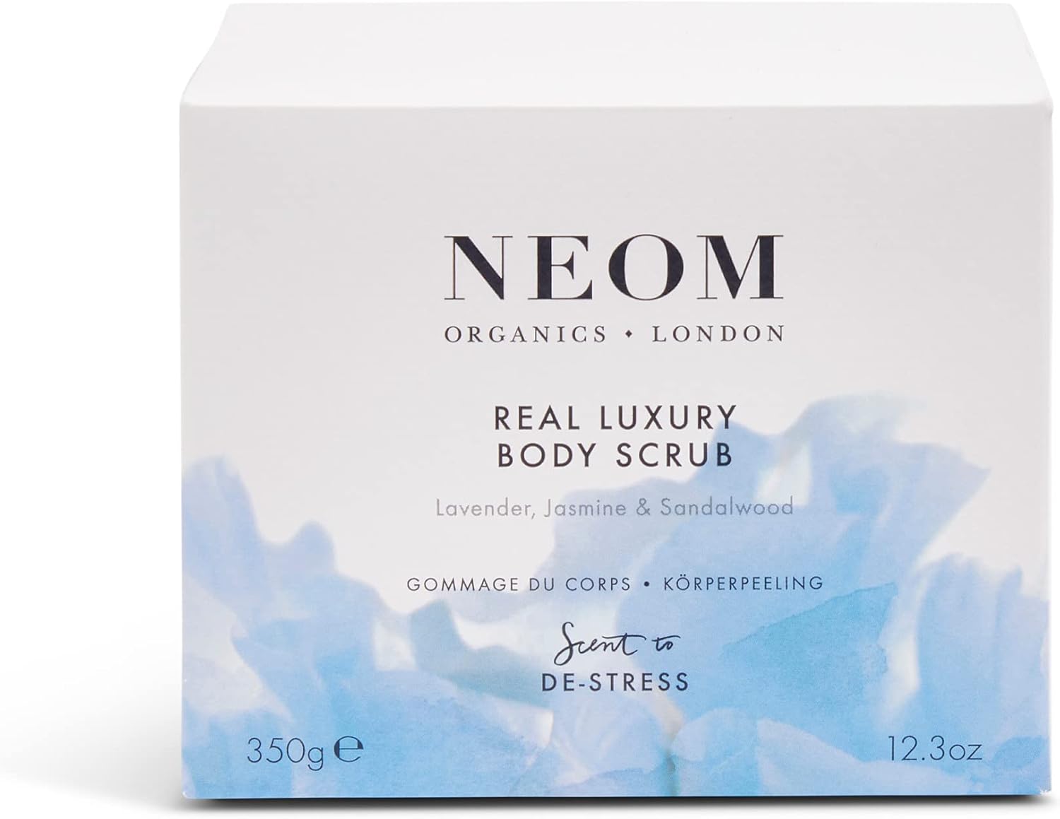 NEOM- Real Luxury Body Scrub | Luxury Body Scrub | Lavender & Sandalwood | 100% Natural Fragrance | Scent to De-Stress | Organic Vegan Hydrating Body Scrub-6