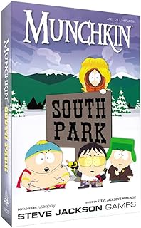 USAopoly Munchkin South Park | Card Game Featuring South Park Characters | Based on The Steve Jackson Munchkin Games | Officially-Licensed Comedy Central & South Park Board Game & Merchandise.