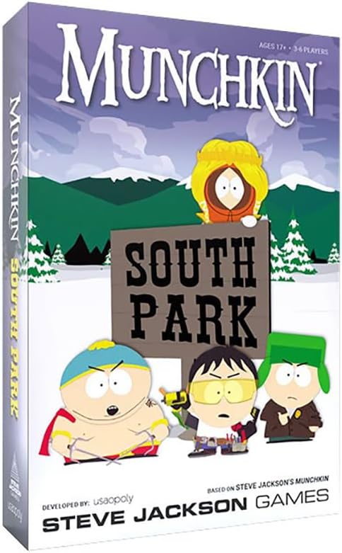 USAopoly Munchkin South Park | Card Game Featuring South Park Characters | Based on The Steve Jackson Munchkin Games | Officially-Licensed Comedy Central & South Park Board Game & Merchandise.-0