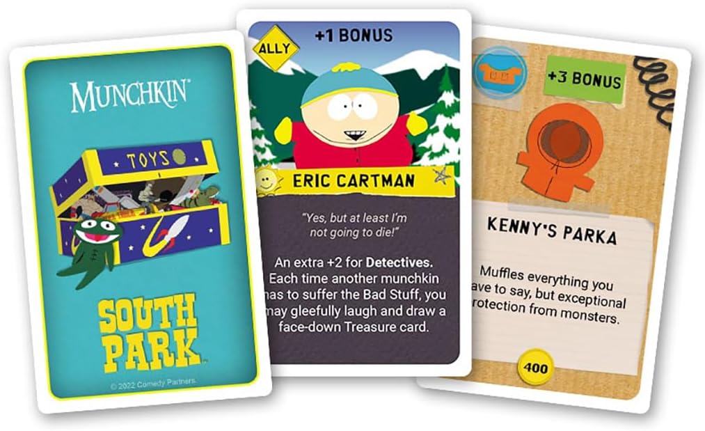 USAopoly Munchkin South Park | Card Game Featuring South Park Characters | Based on The Steve Jackson Munchkin Games | Officially-Licensed Comedy Central & South Park Board Game & Merchandise.-3