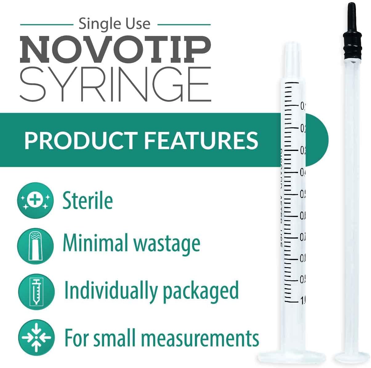 Novotip 1ml Syringe - Box of 100-3