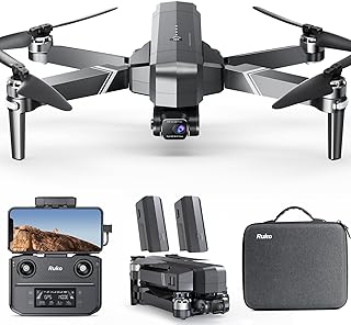 Ruko F11GIM2 Drones with Camera 4k Professional, 64 Mins Flight Time Drone, 9800ft HD Video Transmission, 2-Axis+EIS Anti-Shake, Wind Level 6, Drone with Camera for Adult, GPS Follow Me,Auto Return