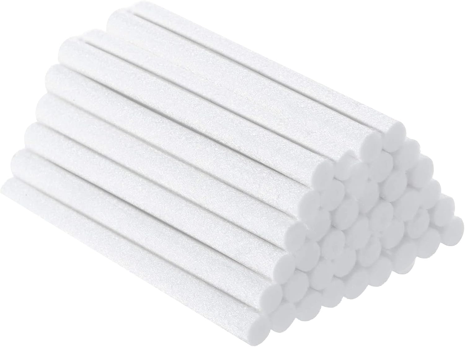 50PCS Humidifier Sticks Cotton Filter Refill Sticks Humidifier Replacement Filter Cotton Sticks Humidifier Filter Stick Car Diffuser Sponge Refill Sticks Wick for USB Radiator Mini Humidifiers Bedroom-0