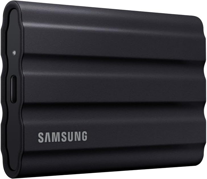 SAMSUNG T7 Shield Portable Solid State Drive USB 3.2 1TB, IP65 Water Resistant, External SSD Compatible with PC/Mac/Android/Gaming Consoles, MU-PE1T0S/WW, 2023, Black-3