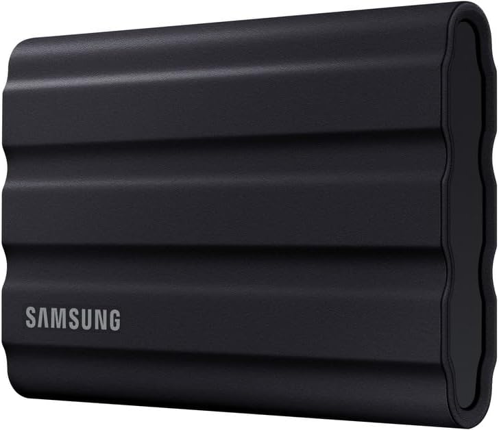 SAMSUNG T7 Shield Portable Solid State Drive USB 3.2 1TB, IP65 Water Resistant, External SSD Compatible with PC/Mac/Android/Gaming Consoles, MU-PE1T0S/WW, 2023, Black-4