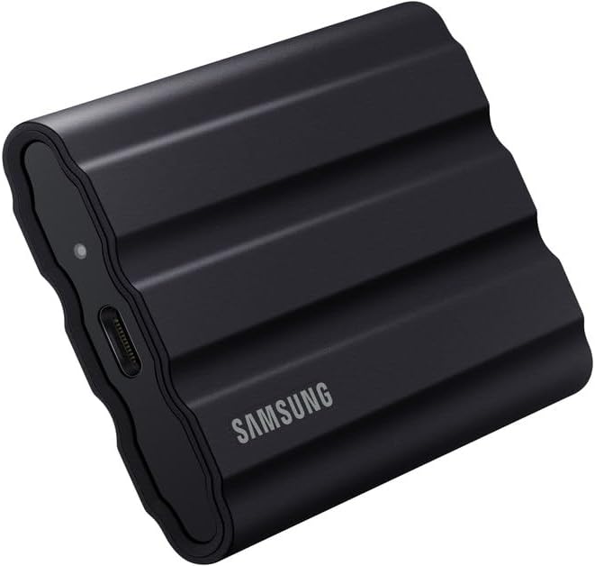 SAMSUNG T7 Shield Portable Solid State Drive USB 3.2 1TB, IP65 Water Resistant, External SSD Compatible with PC/Mac/Android/Gaming Consoles, MU-PE1T0S/WW, 2023, Black-5