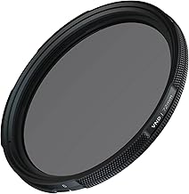 LEE Elements 72mm VND Filter, Variable Neutral Density, Featuring 6 to 9 Stops for Mirrorless and DSLR Cameras