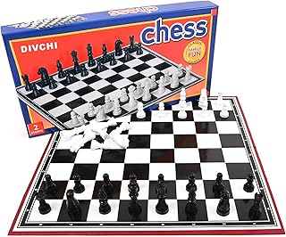 DIVCHI Chess Game - Educational Chess Board Games for kids, Boys, Girls, Family Games