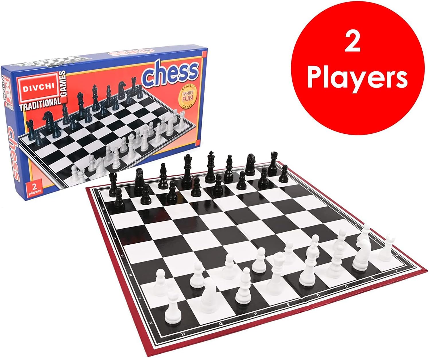 DIVCHI Chess Game - Educational Chess Board Games for kids, Boys, Girls, Family Games-1