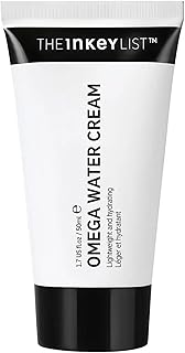 The INKEY List Omega Water Cream 50ml, Oil-Free Moisturiser, Non-Greasy, Fragrance-free, Suitable For Blemish Prone Skin