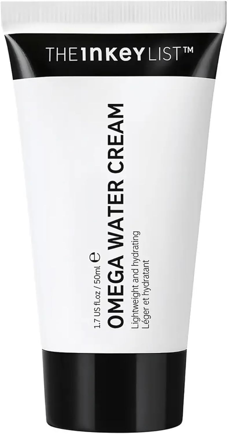 The INKEY List Omega Water Cream 50ml, Oil-Free Moisturiser, Non-Greasy, Fragrance-free, Suitable For Blemish Prone Skin-0