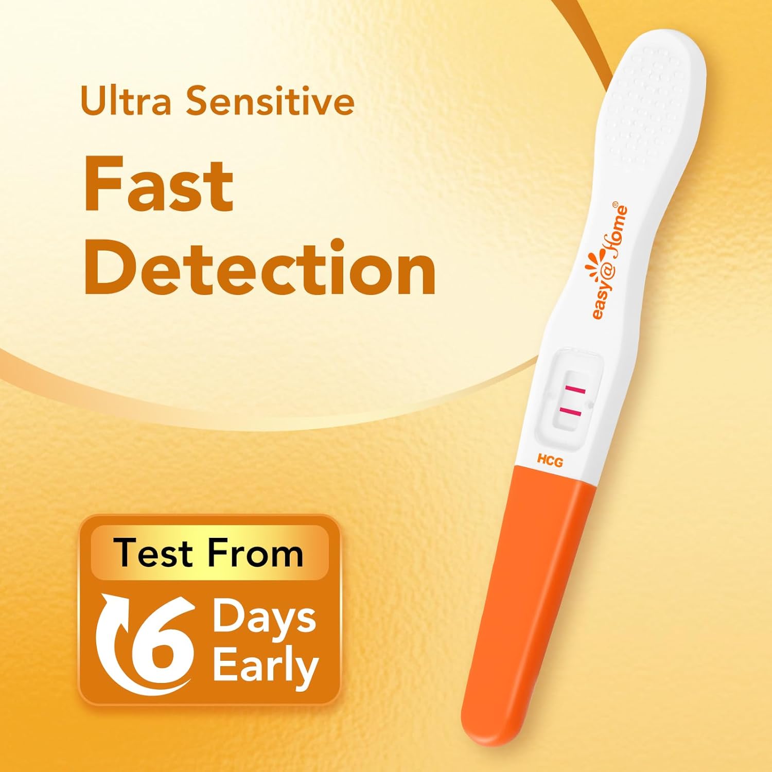 Easy@Home 5 Pregnancy Test Strips for Early Detection, Highly Sensitive 10mIU/ml First Response Early Pregnancy Test HCG Test-3