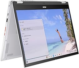 ASUS Chromebook Flip 14 CX3401FBA 14.0" Full HD 144Hz Touchscreen Laptop (Intel i3-1215U, 8GB RAM, 512GB PCIe SSD, Backlit UK Keyboard, Google Chrome OS) Includes ASUS Stylus Pen