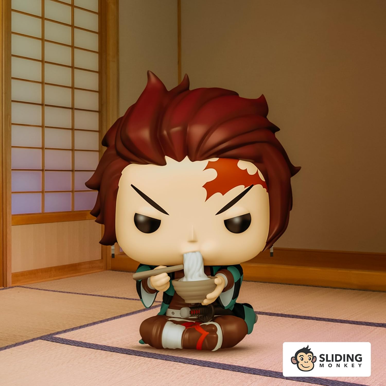 Funko POP! Animation: Demon Slayer - Tanjiro With Noodles - Collectable Vinyl Figure - Gift Idea - Official Merchandise - Toys for Kids & Adults - Anime Fans - Model Figure for Collectors and Display-1