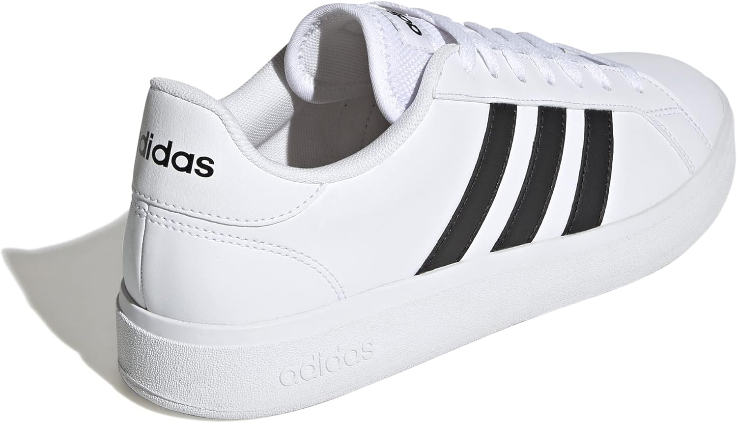 adidas Men's Grand Court Base 2.0 Shoes, Cloud White/Core Black/Cloud White, 9.5 UK-4