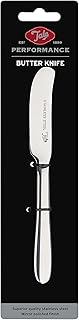 Tala Performance Stainless Steel Butter Knife, Stainless Steel with Mirror Polish Finish, Dishwasher Safe, Metallic Silver, 16.3 x 2 x 0.5 cm