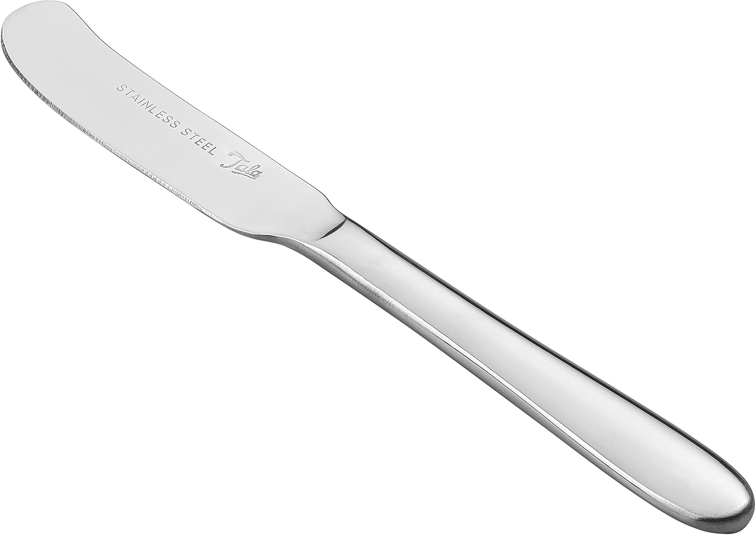 Tala Performance Stainless Steel Butter Knife, Stainless Steel with Mirror Polish Finish, Dishwasher Safe, Metallic Silver, 16.3 x 2 x 0.5 cm-2