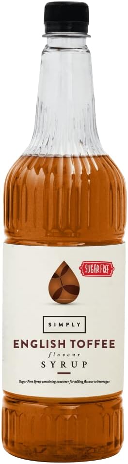 Simply Sugar Free English Toffee Syrup 1 Litre-0