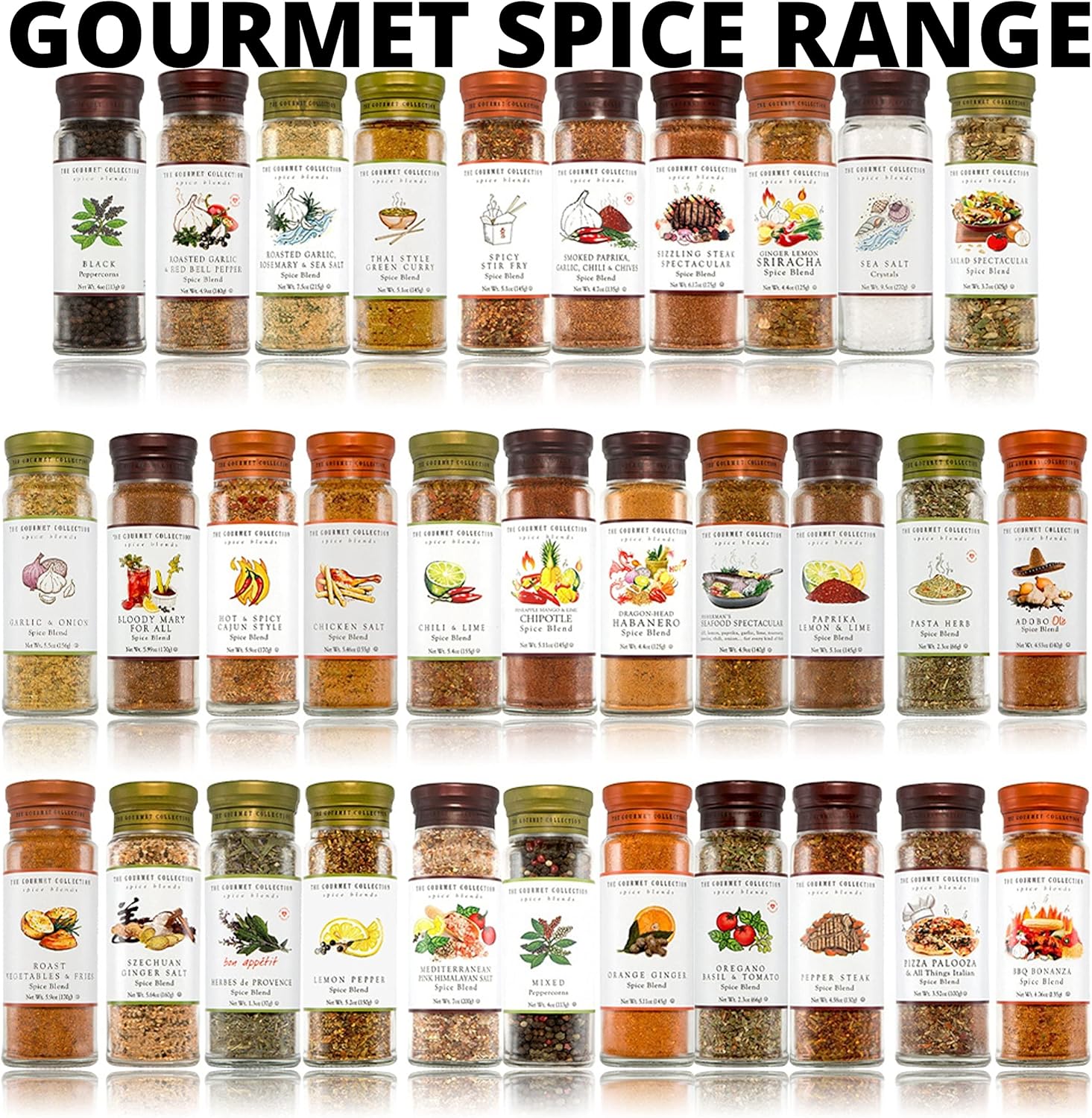 Gourmet Spice Blends - Premium Condiment, Herbs and Spices for Cooking - Seasoning Mix for Meat, Fish, Salad, Bread, Sauce, Snacks - No Fillers or MSG - Lemon & Pepper-1