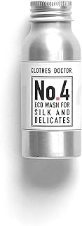 Clothes Doctor - Delicates and Silk Laundry Detergent, 50ml, Gentle and Softening Liquid Eco Wash, Hand or Machine, for Up to 3 Washes, Natural Ingredients, Vegan, Travel or Trial Size