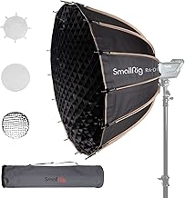 SMALLRIG RA-D85 Parabolic Softbox, 85 cm Quick Release Parabolic Soft Box for Bowens Mount COB Lights for SMALLRIG for Neewer for Aputure for Godox - 3586