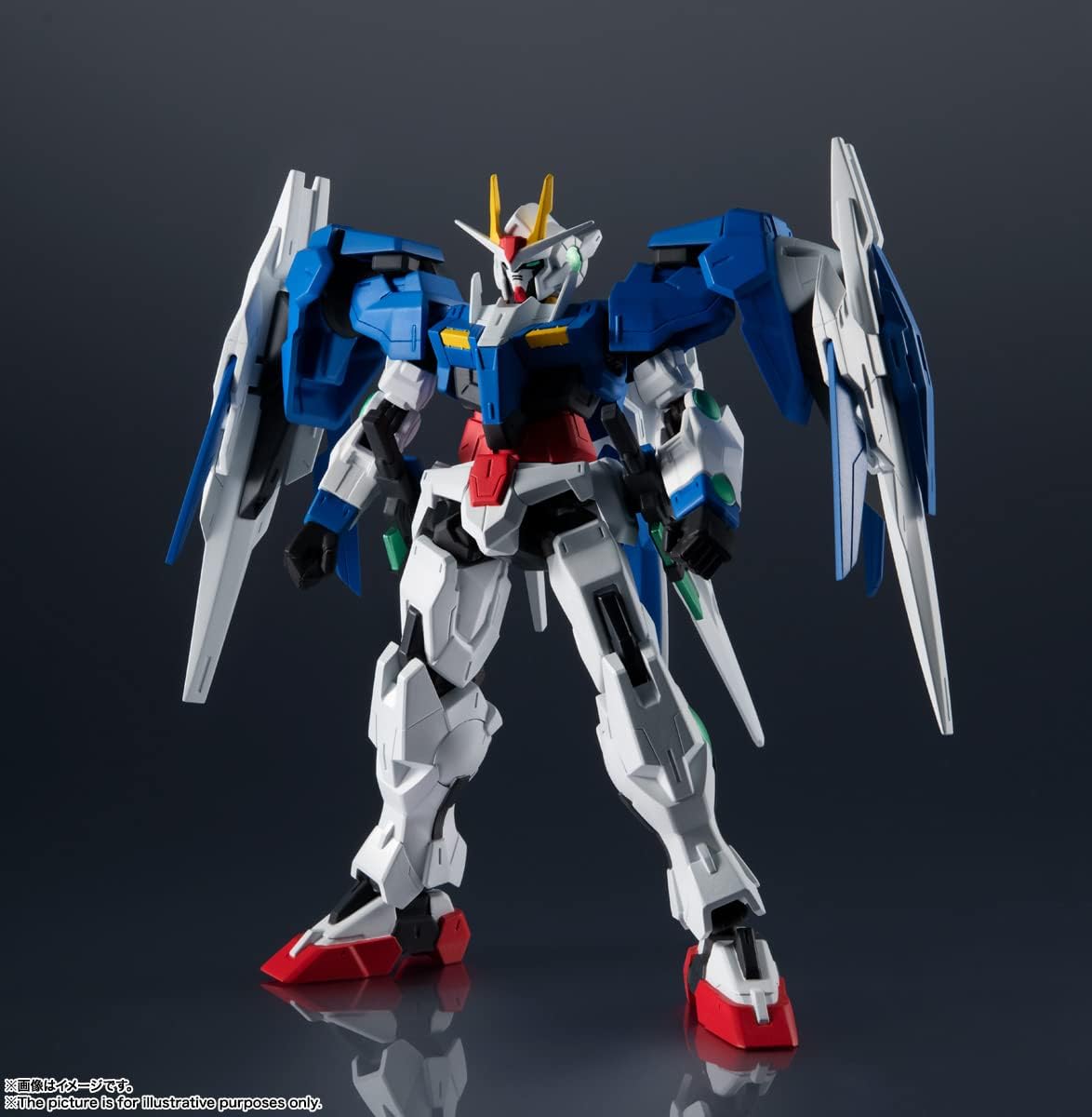 Tamashi Nations - Mobile Suit Gundam - GN-0000 + GNR-010 00 Raiser, Bandai Spirits GUNDAM UNIVERSE-1