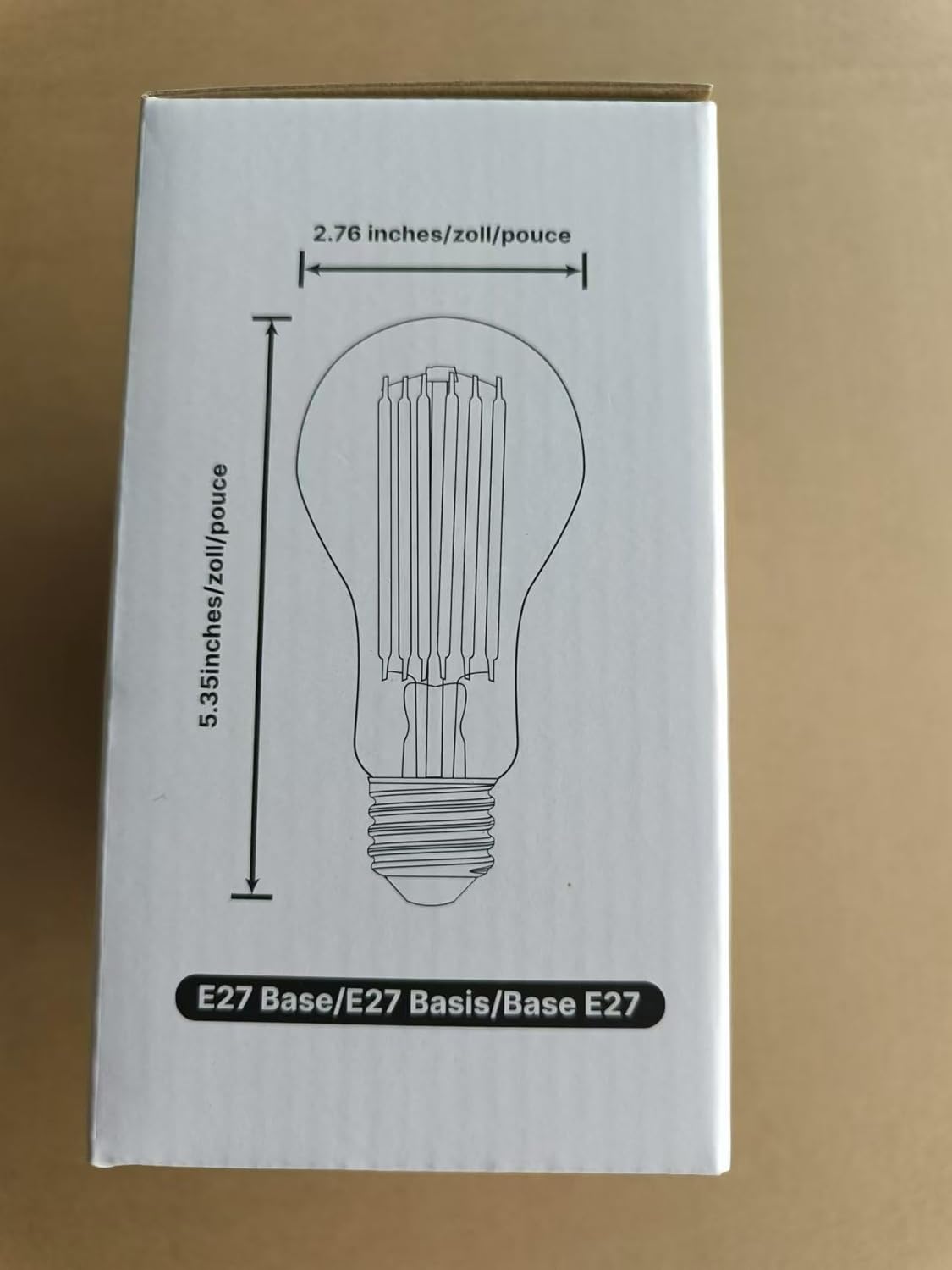 FLSNT E27 Screw Bulb 200W Equivalent, 3452LM Ultra Bright LED Daylight Bulbs, 18W A70 LED Edison Screw Bulb, 5000K Daylight, Non-Dimmable, Pack of 2-13