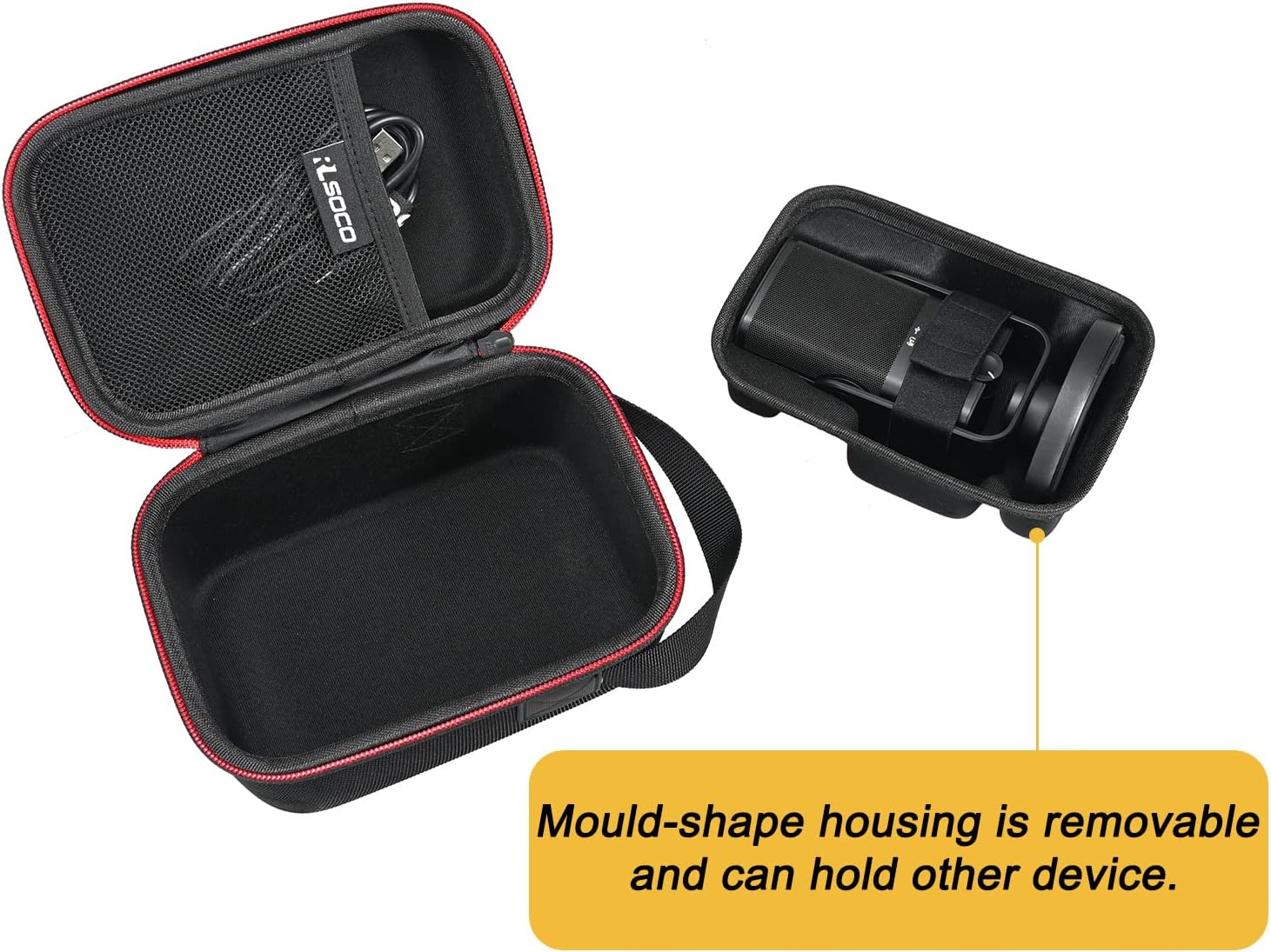 RLSOCO Case for Rode NT-USB Mini USB Microphone-4