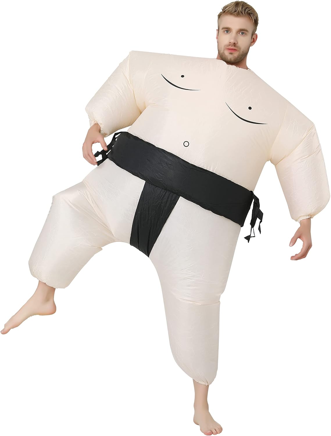 FXICH Inflatable costume for adults, inflatable sumo costume for Halloween, sumo wrestler inflatable, sumo costume for adults, inflatable costumes for adults (inflatable sumo costume)-4