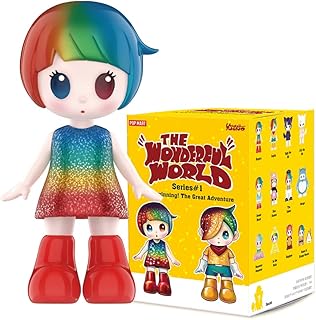 POP MART YOSUKE THE WONDERFUL WORLD Series SET(12Boxes) 2.5 inches Articulated Character Premium Design gifts for women Fan-Favorite Desktop Decoration blind box Collectible Toy Art Toy Action Figure