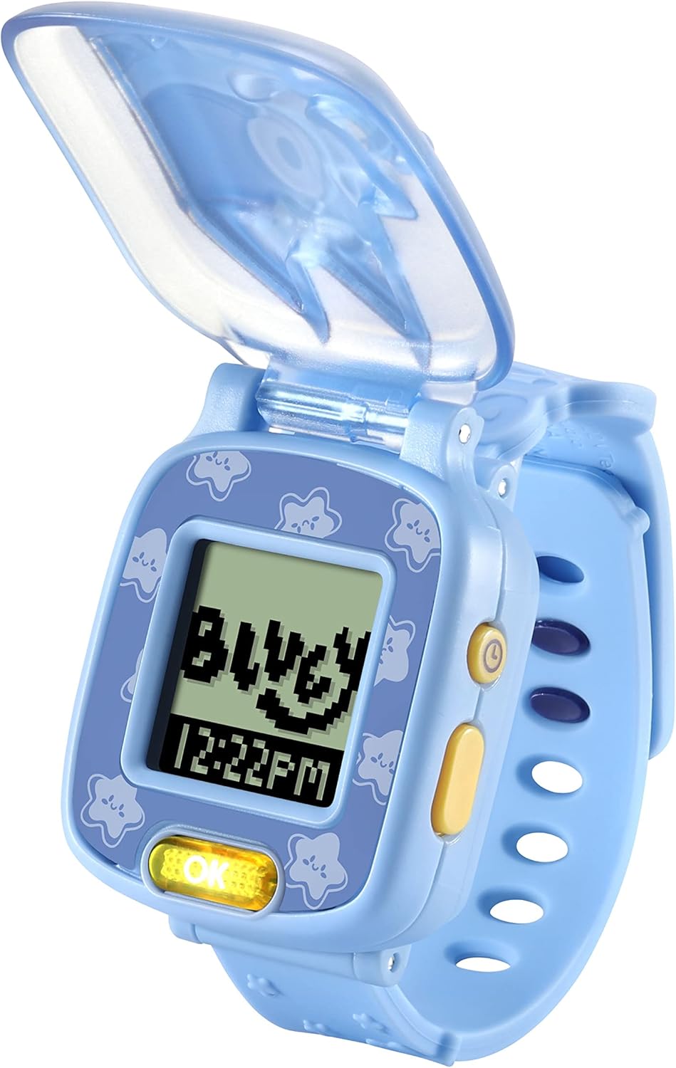 VTech Bluey Wackadoo Bluey Learning Watch, Official Bluey Toy, Toddler Watch with Stopwatch, Timer, Alarm & Games, Educational Gift for Children Ages 3, 4, 5, 6 + Years, English Version,Medium-3