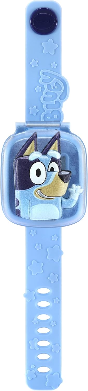 VTech Bluey Wackadoo Bluey Learning Watch, Official Bluey Toy, Toddler Watch with Stopwatch, Timer, Alarm & Games, Educational Gift for Children Ages 3, 4, 5, 6 + Years, English Version,Medium-4