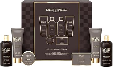 Baylis & Harding Black Pepper & Ginseng Men's Luxury Shower & Prep Gift Set - Vegan Friendly (Pack of 1)