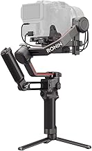 DJI RS 3 Pro Combo, 3-Axis Gimbal Stabilizer for DSLR and Cinema Cameras Canon/Sony/Panasonic/Nikon/Fujifilm/BMPCC, Automated Axis Locks, Carbon Fiber Arms, includes Ronin Image Transmitter and more