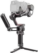 DJI RS 3 Combo - 3-Axis Gimbal Stabilizer for DSLR and Mirrorless Camera, 3 kg (6.6 lbs) Payload, Automated Axis Locks, 1.8" OLED Touchscreen, 3rd-Gen RS Stabilization Algorithm, black