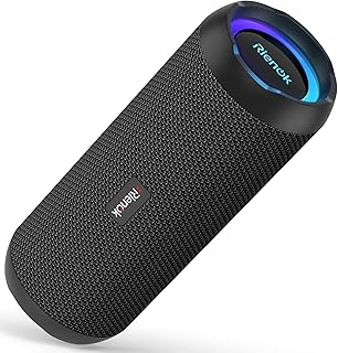 RIENOK Bluetooth Speaker Portable Wireless Bluetooth Speaker with 30W Enhanced Bass IPX7 Waterproof Bluetooth 5.3 Outdoor Speaker for Travel Sport