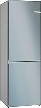 Bosch Home & Kitchen Appliances KGN362LDFG Serie 4 Freestanding Fridge Freezer with NoFrost, PerfectFit, VitaFresh XXL Pro 0C, MultiAirflow, LED Lights, 186 x 60cm, Silver