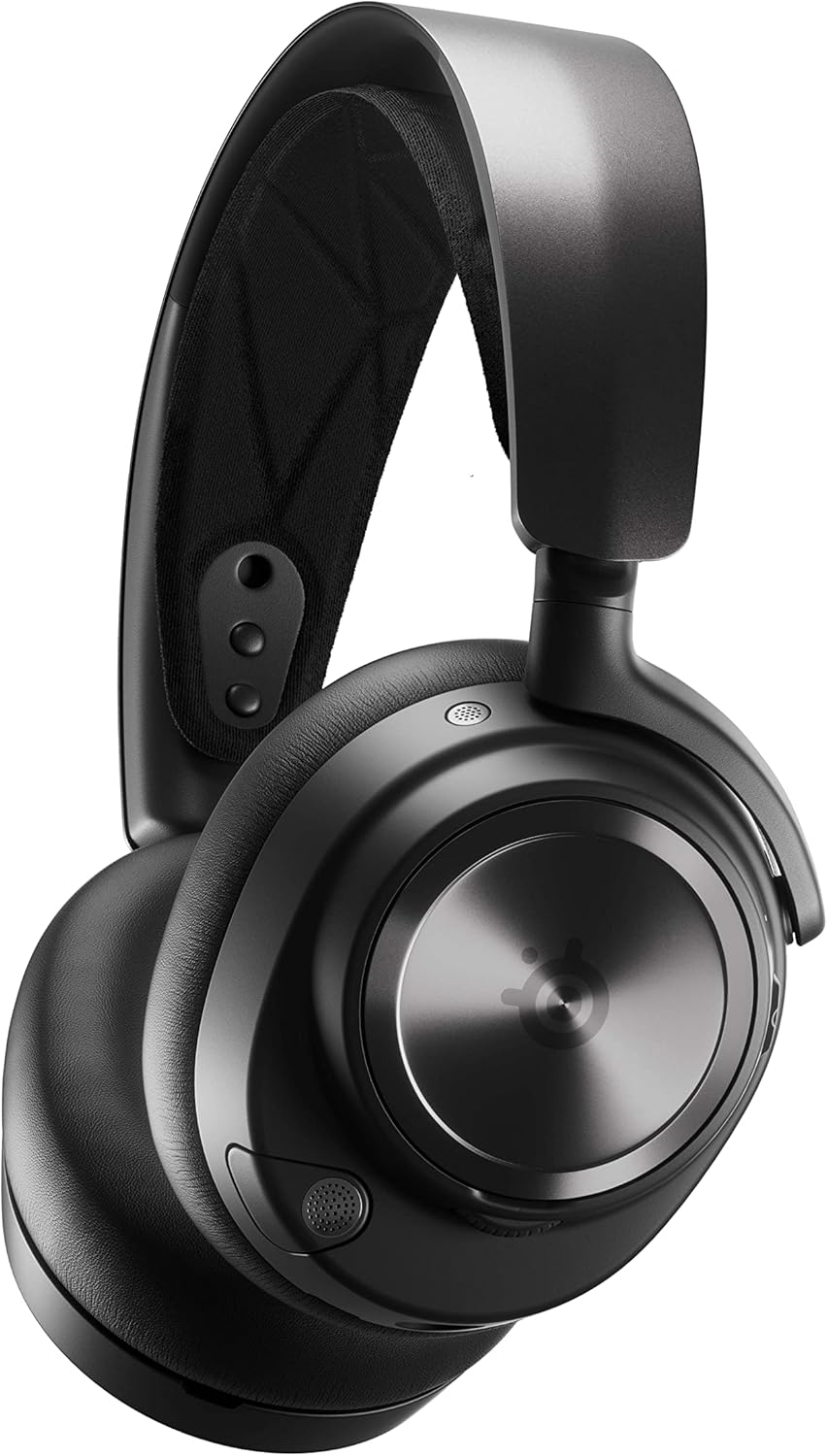 SteelSeries Arctis Nova Pro Wireless Multi-System Gaming Headset - Neodymium Magnetic Drivers - Active Noise Cancellation - Infinity Power System - ClearCast Gen 2 Mic - PC, PS5, PS4, Switch, Mobile-11