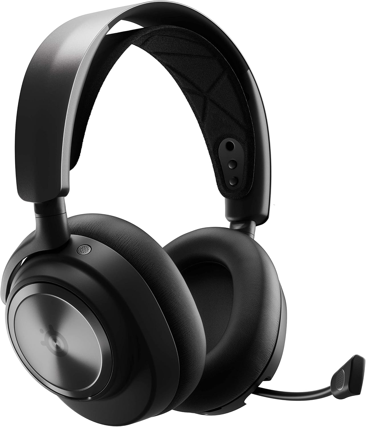 SteelSeries Arctis Nova Pro Wireless Multi-System Gaming Headset - Neodymium Magnetic Drivers - Active Noise Cancellation - Infinity Power System - ClearCast Gen 2 Mic - PC, PS5, PS4, Switch, Mobile-14