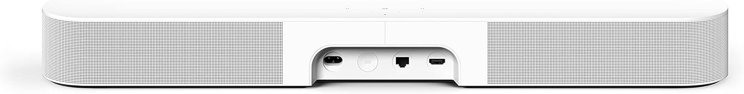 Sonos Beam (Gen 2). The compact smart soundbar for TV, music and more. (White)-8